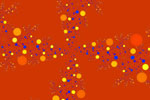 Bubble Spray Fractal Wallpaper