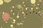 Champagne Bubbles Fractal