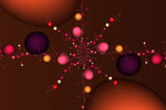 Molecule Fractal Wallpaper