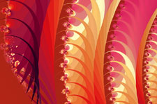 Fire Ribbon Fractal Series #1