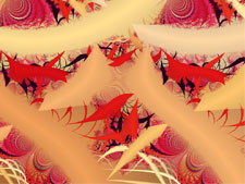 Fire Ribbon Fractal Series #5