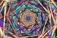 Birds Nest Fractal Vortex