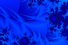 Blue Thorns Fractal