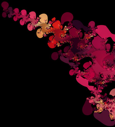 Bubble Fractal Graphic