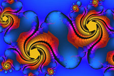 Dragon Tails - Fractal Bubbles