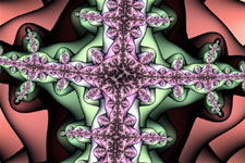 Dark Forest Cross - Fractal Cross