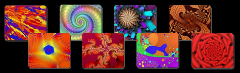 Fractal Art Mouse Pads