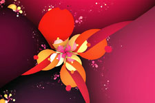Bamboo Orchid - Bubble Fractal