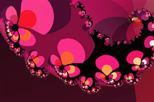 Pansy Violet - Fractal Flower