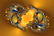 Golden Fractal Bug