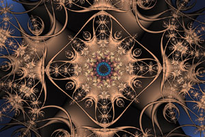 Golden Cross - Fractal Cross