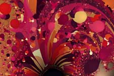 New Years' Confetti - Bubble Fractal