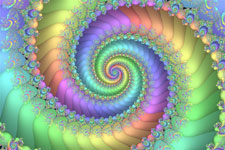Pastel Fractal Vortex