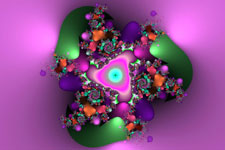Purple Fractal Bug