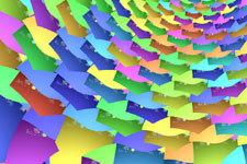 Rainbow Steppes Fractal