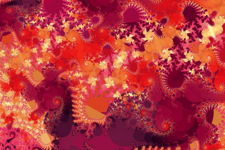 Red Density Fractal