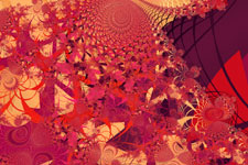 Ribbon Turbulence Fractal
