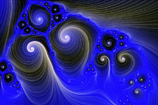 Stringy Night - Fractal Art